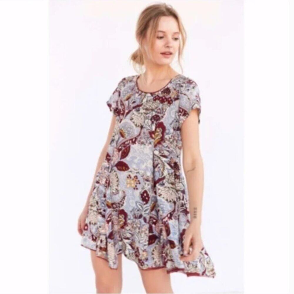 UO Silence + Noise Printed Witchy T-Shirt Dress